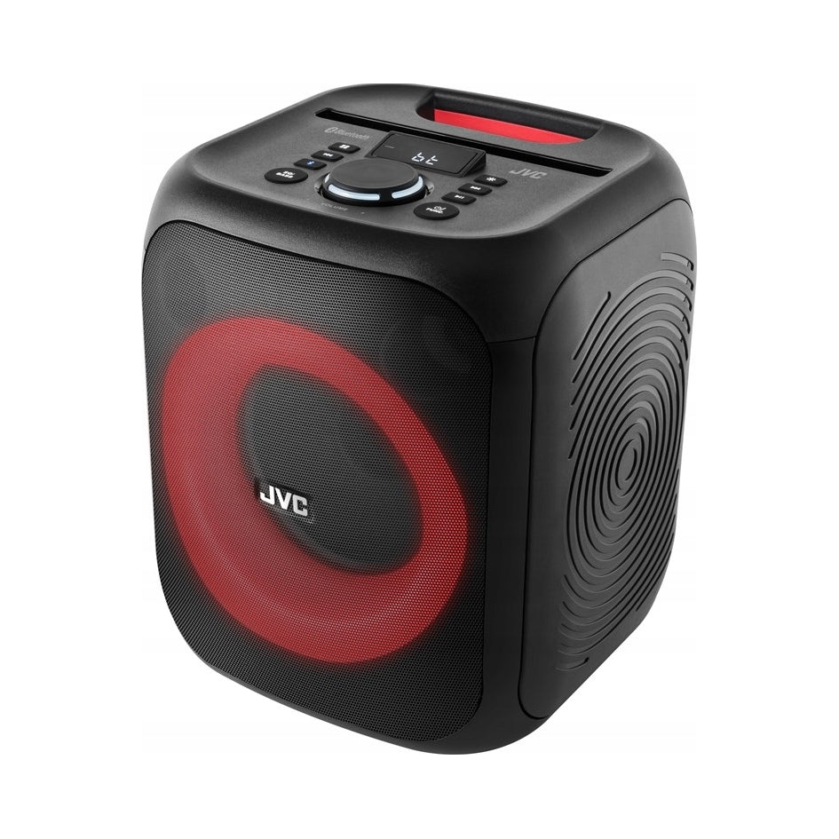 2X KARAOKE Party speaker JVC black TWS / Bluetooth / USB + microfo