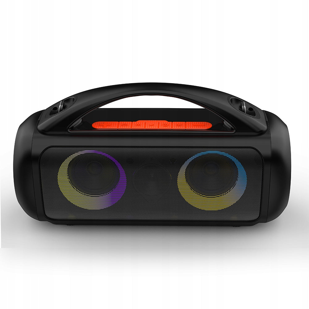 2X KARAOKE Portable Bluetooth Speaker MT3184 MEDIA-TECH MICROPHONE Model MT3184