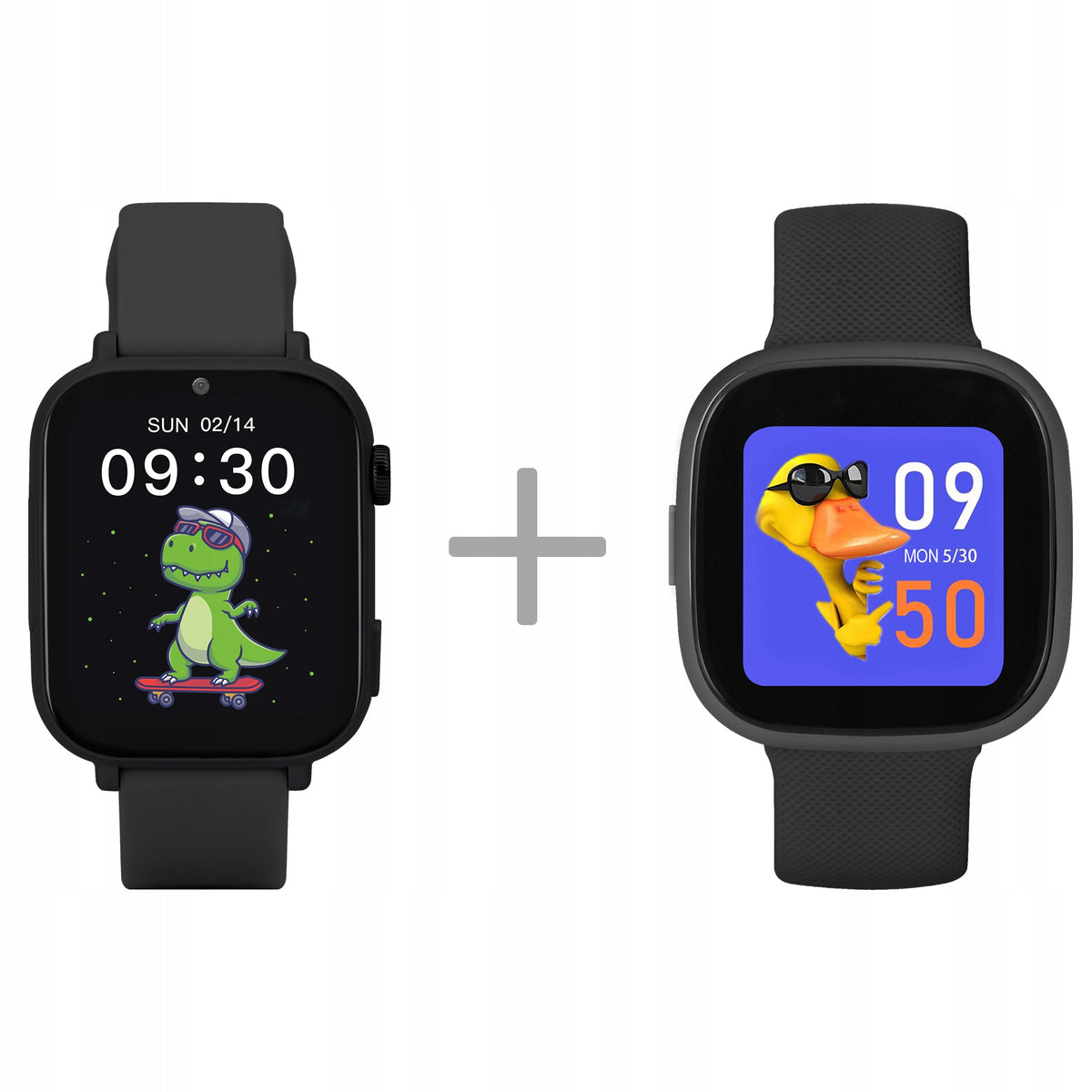 2X Kids Smartwatch Set Garett Kids Nice Pro 4G Pink+Garett Kids Brand Garett