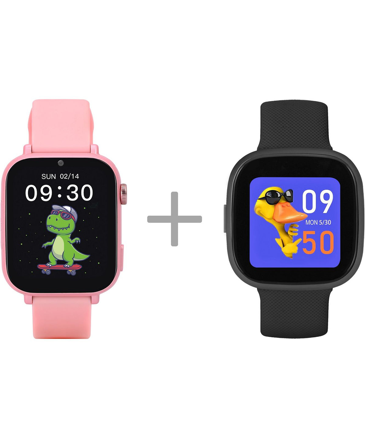 2X Kids Smartwatch Set Garett Kids Nice Pro 4G Pink+Garett Kids