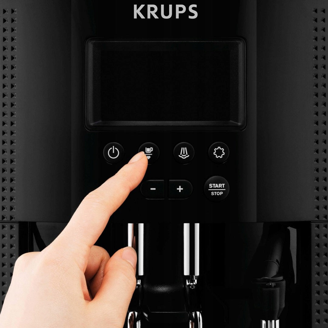 2X Krups Espresseria Auto Pisa EA815070, espresso machine, black Brand Krups