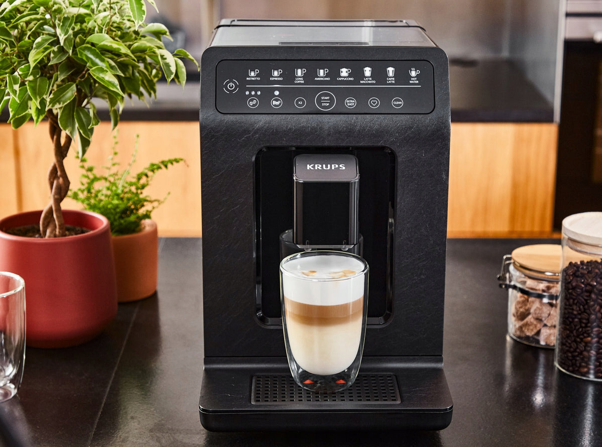 2X Krups Evidence Eco EA897B10, espresso machine Model EA897B10