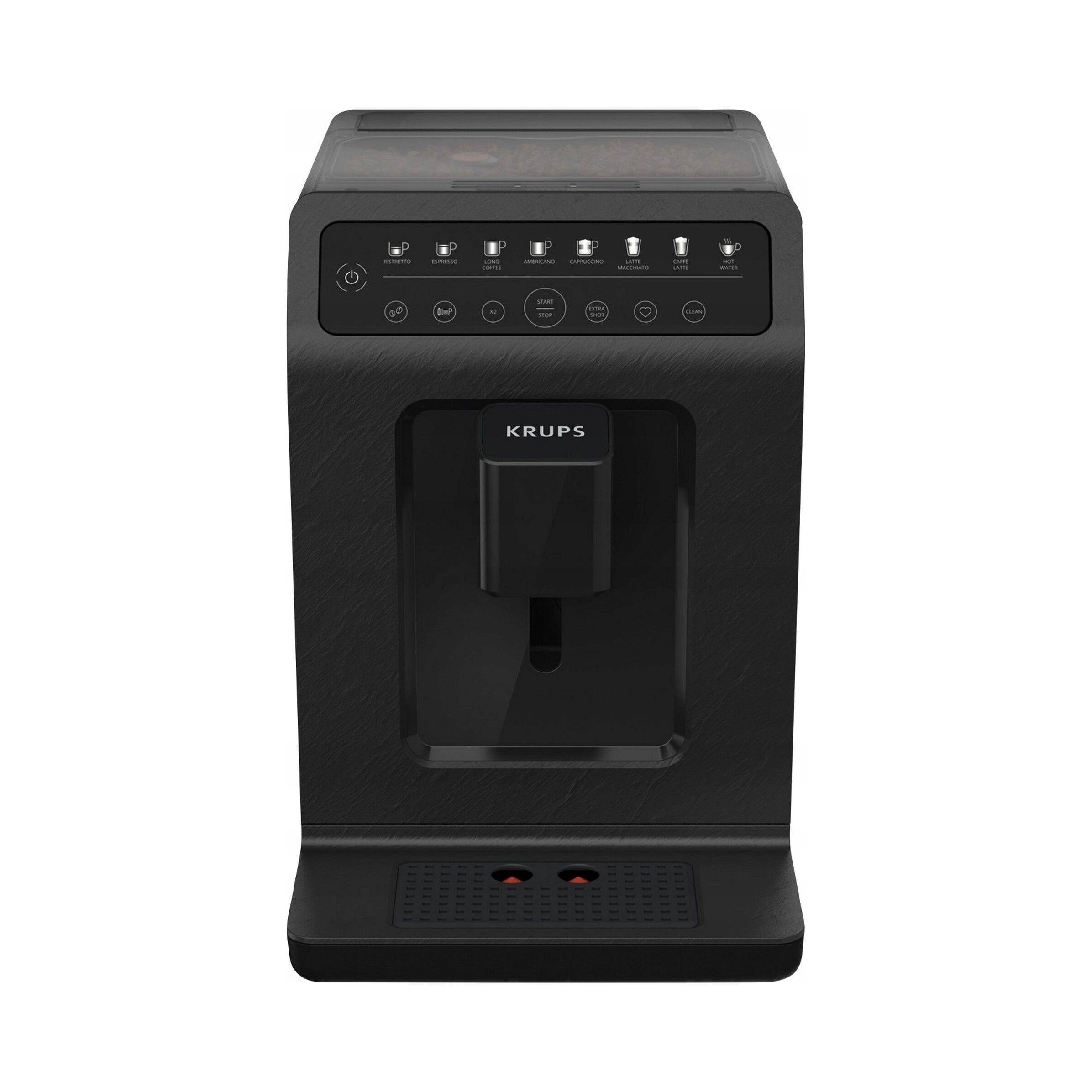 2X Krups Evidence Eco EA897B10, espresso machine