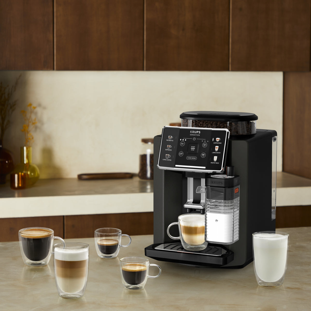 2X Krups Sensation Milk Pepite EA912910, coffee maker Brand Krups