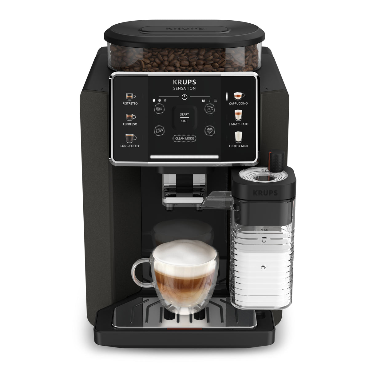 2X Krups Sensation Milk Pepite EA912910, coffee maker Model EA912910