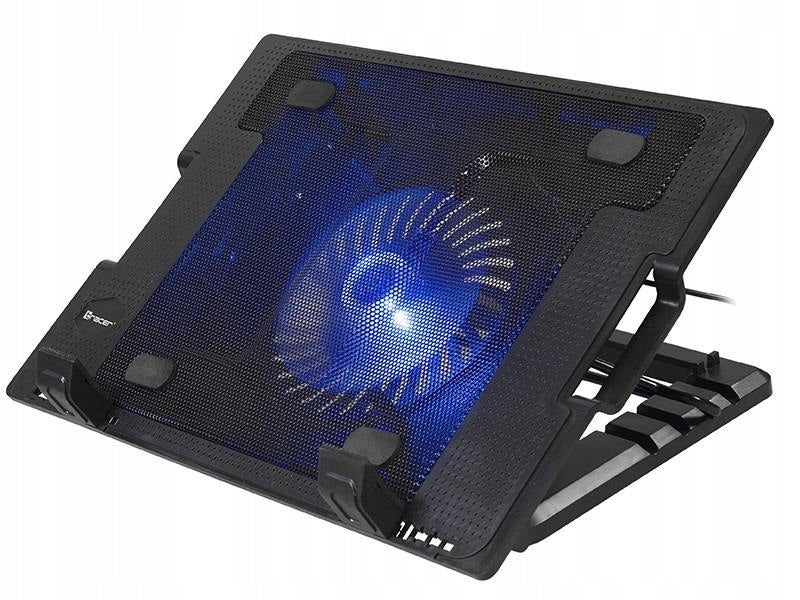 2X LAPTOP COOLING STAND LED PAD ADJUSTABLE LARGE 12-17" Manufacturer Tracer