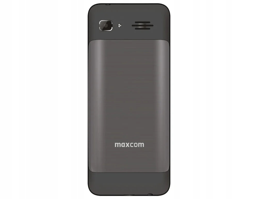 2X MOBILE PHONE MAXCOM M244 DUAL SIM CHARGER GREY STEEL Built-in memory 8 MB