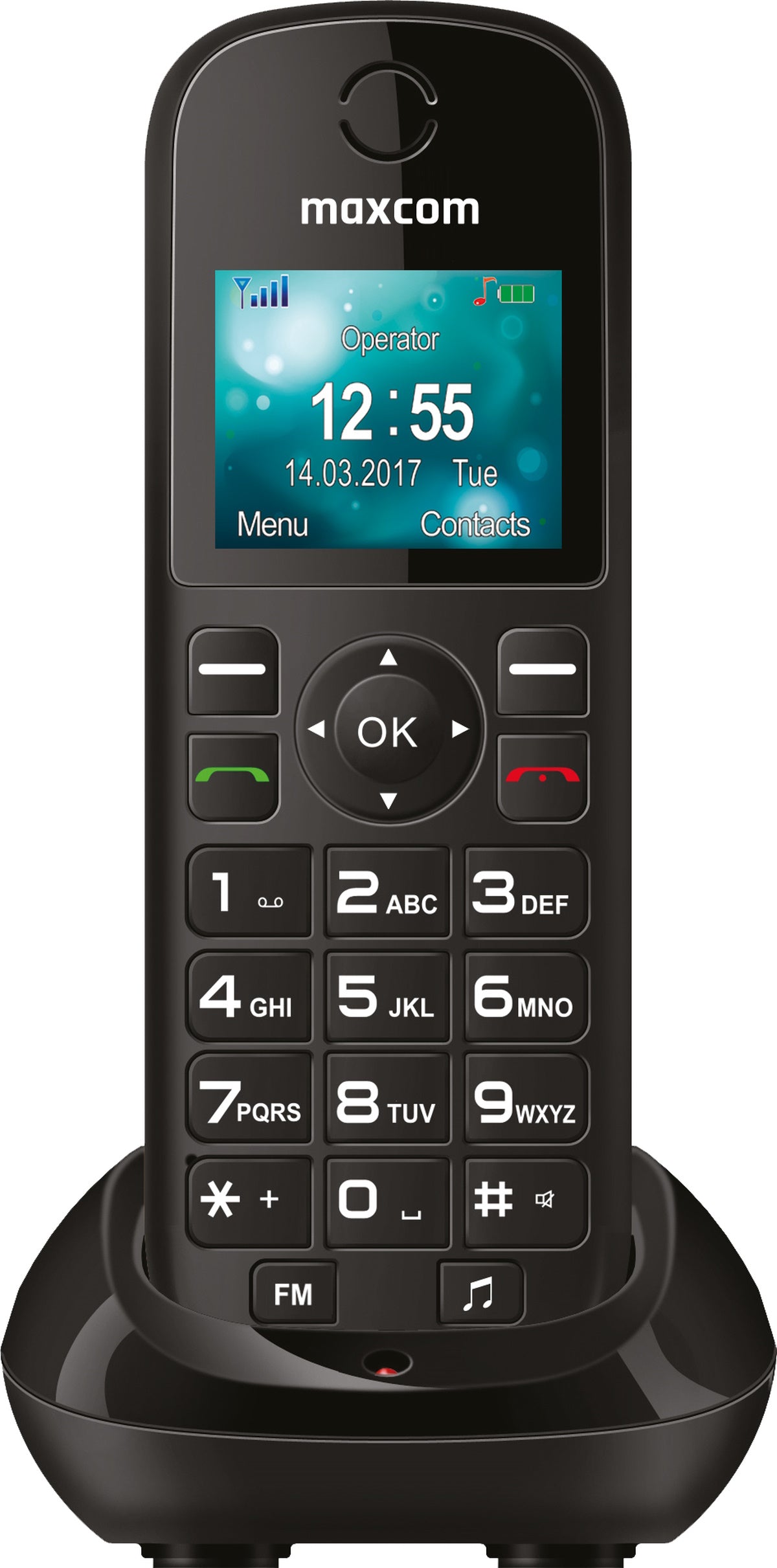 2X MaxCom Comfort MM35D SE PHONE FOR SENIOR USB-C base Brand Maxcom