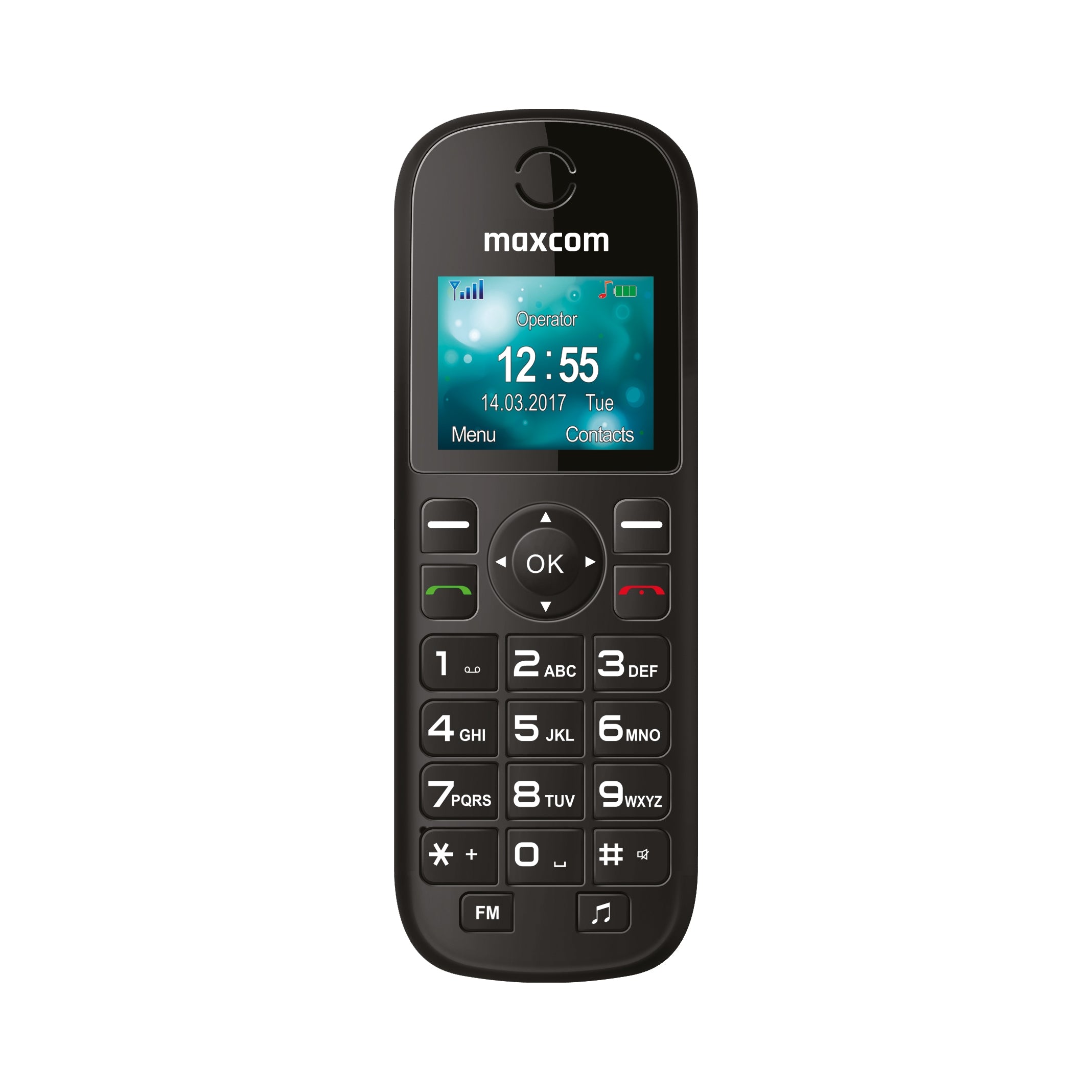 2X MaxCom Comfort MM35D SE PHONE FOR SENIOR USB-C base