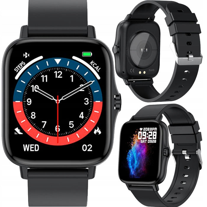 2X Maxcom FW55 Black Iron Smartwatch Brand Maxcom