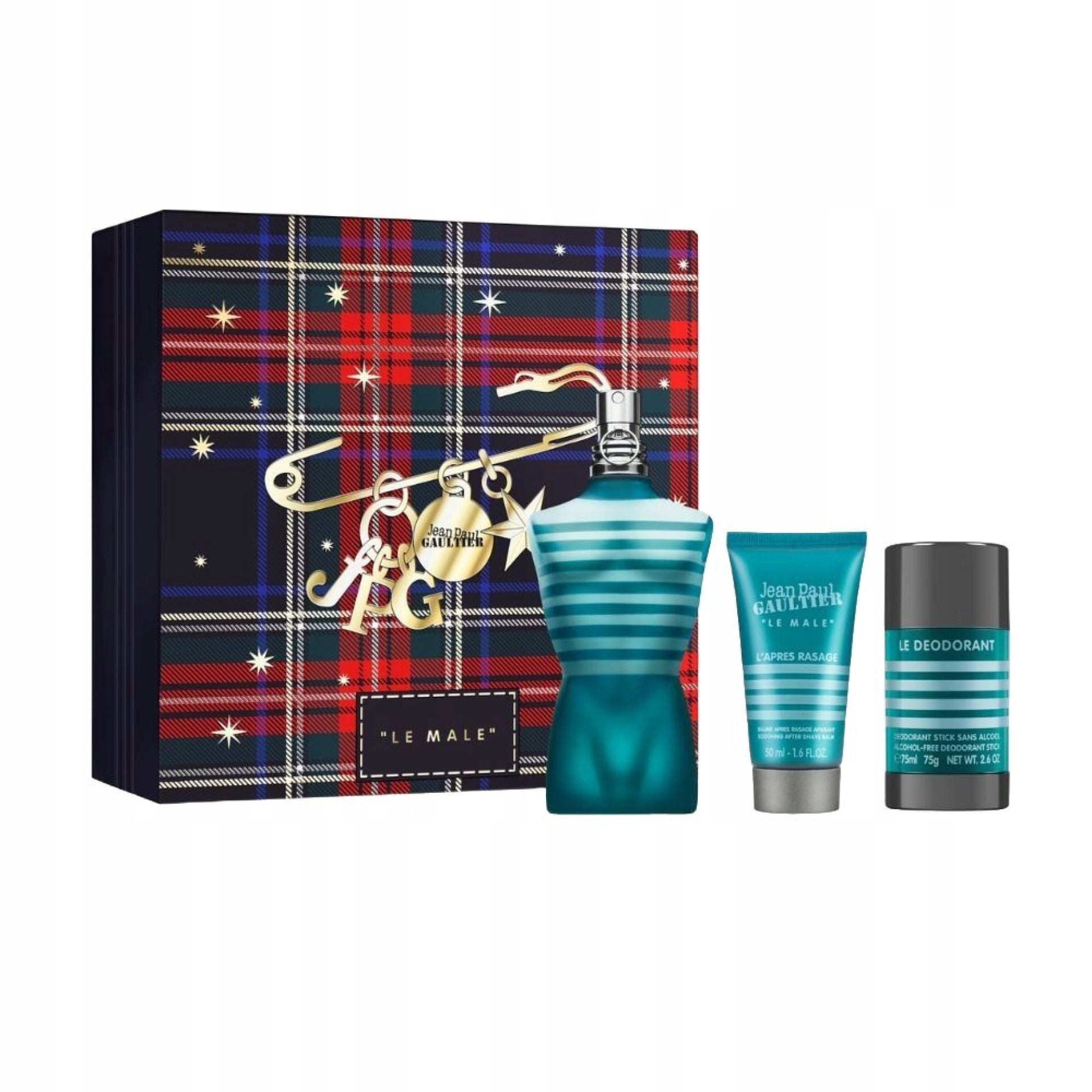 2X Men's Jean Paul Gaultier Le Male Set