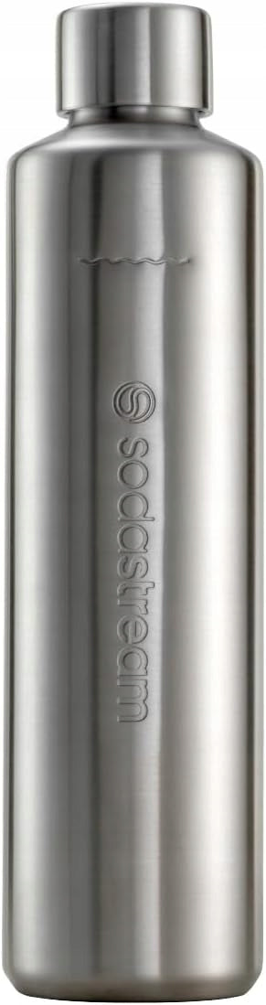 2X Metal thermal bottle for saturator SodaStream Duo 0.8L Thermos Brand SodaStream