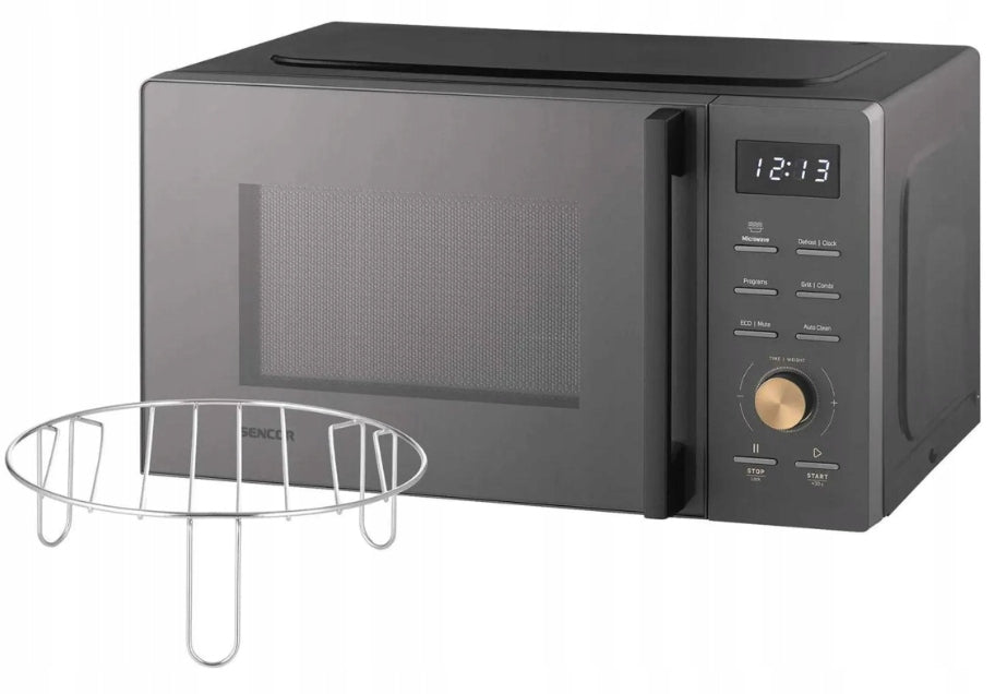 2X Microwave SENCOR SMW 5520BK 700W 20L Grill Black Model 5520BK