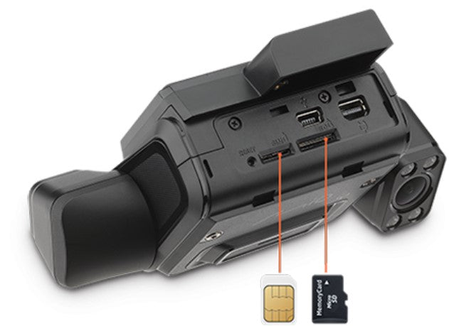 2X Mio MiSentry 12T dash cam 3channels driving recorder preview on Model MiSentry 12T 4G LTE
