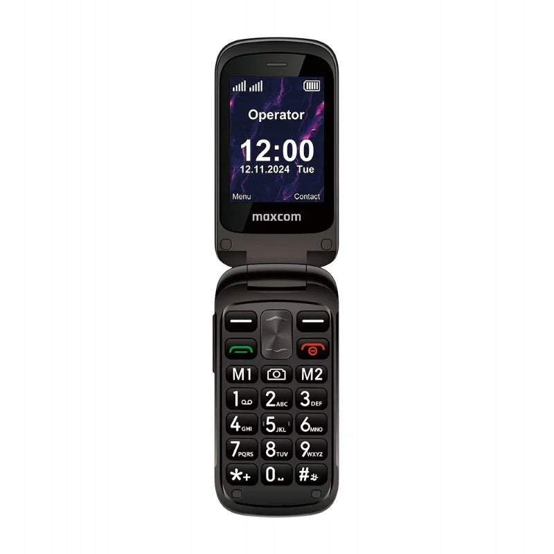 2X Mobile Phone with Flap for Senior Maxcom MM834 4G Big Keys, SO Built-in memory 32 MB