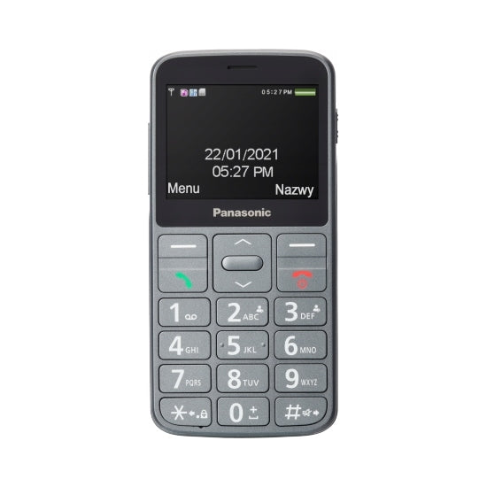 2X Mobile phone Panasonic KX-TU160EXG 32 MB 2G grey