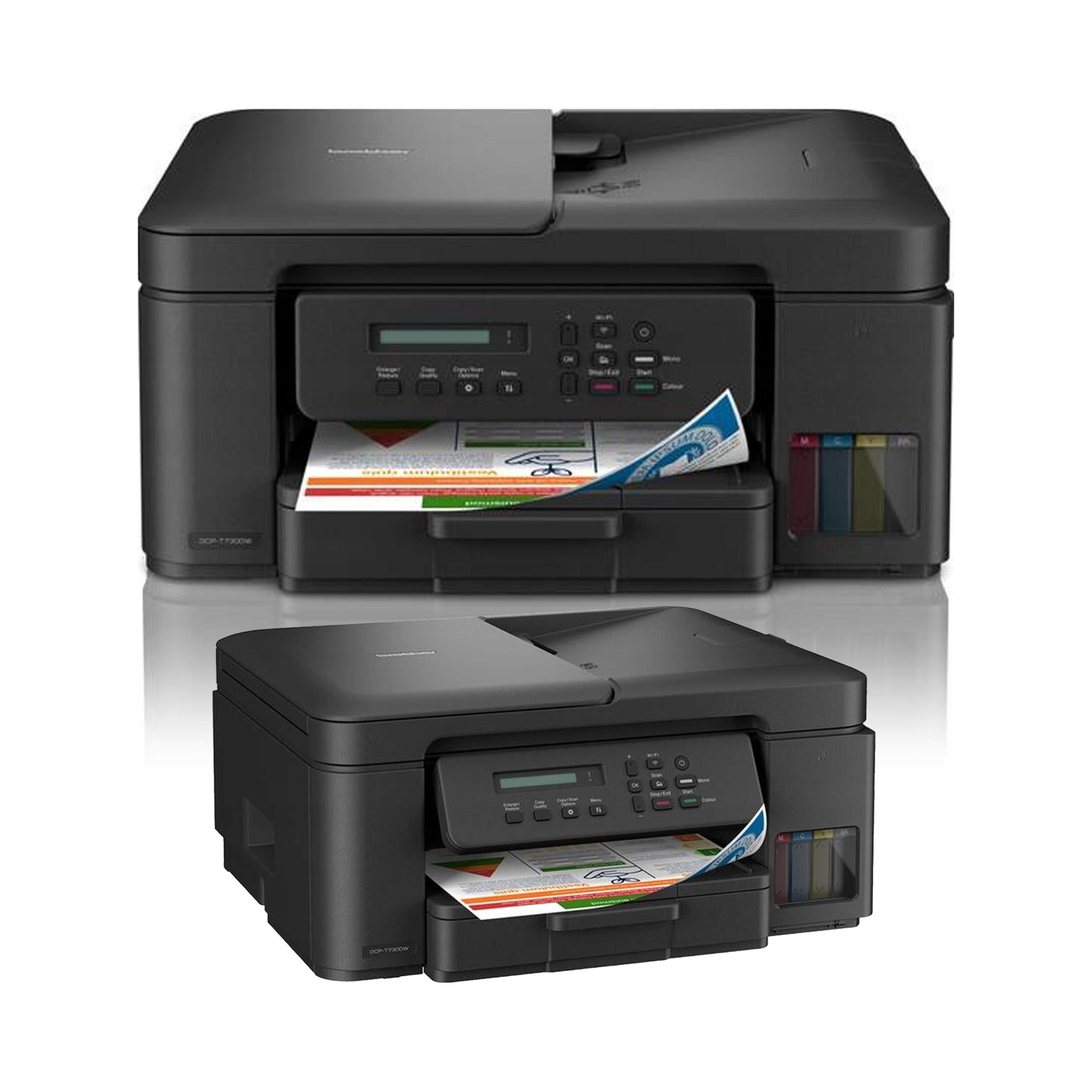 2X Multifunction Inkjet Printer (Color) Brother DCP-T735DW