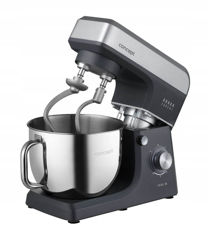 2X Multifunctional Planetary Food Processor with Bowl 1900W Concept Dough Expe