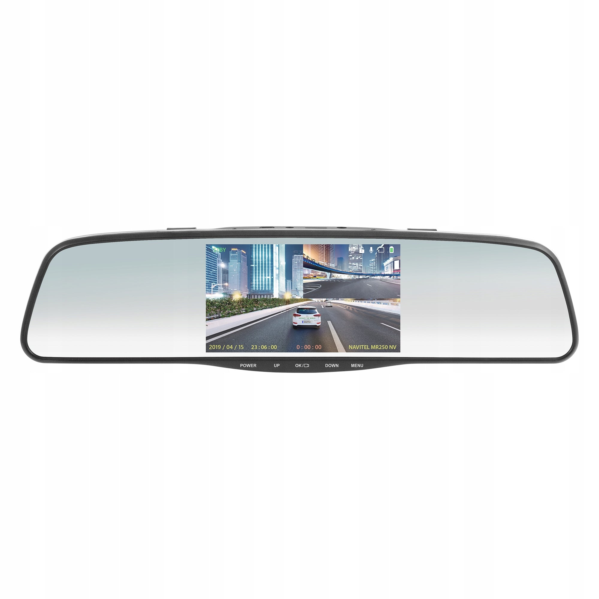 2X NAVITEL MR255 NV VIDEO RECORDER CAR CAMERA IN DUAL MIRROR Model MR255 NV
