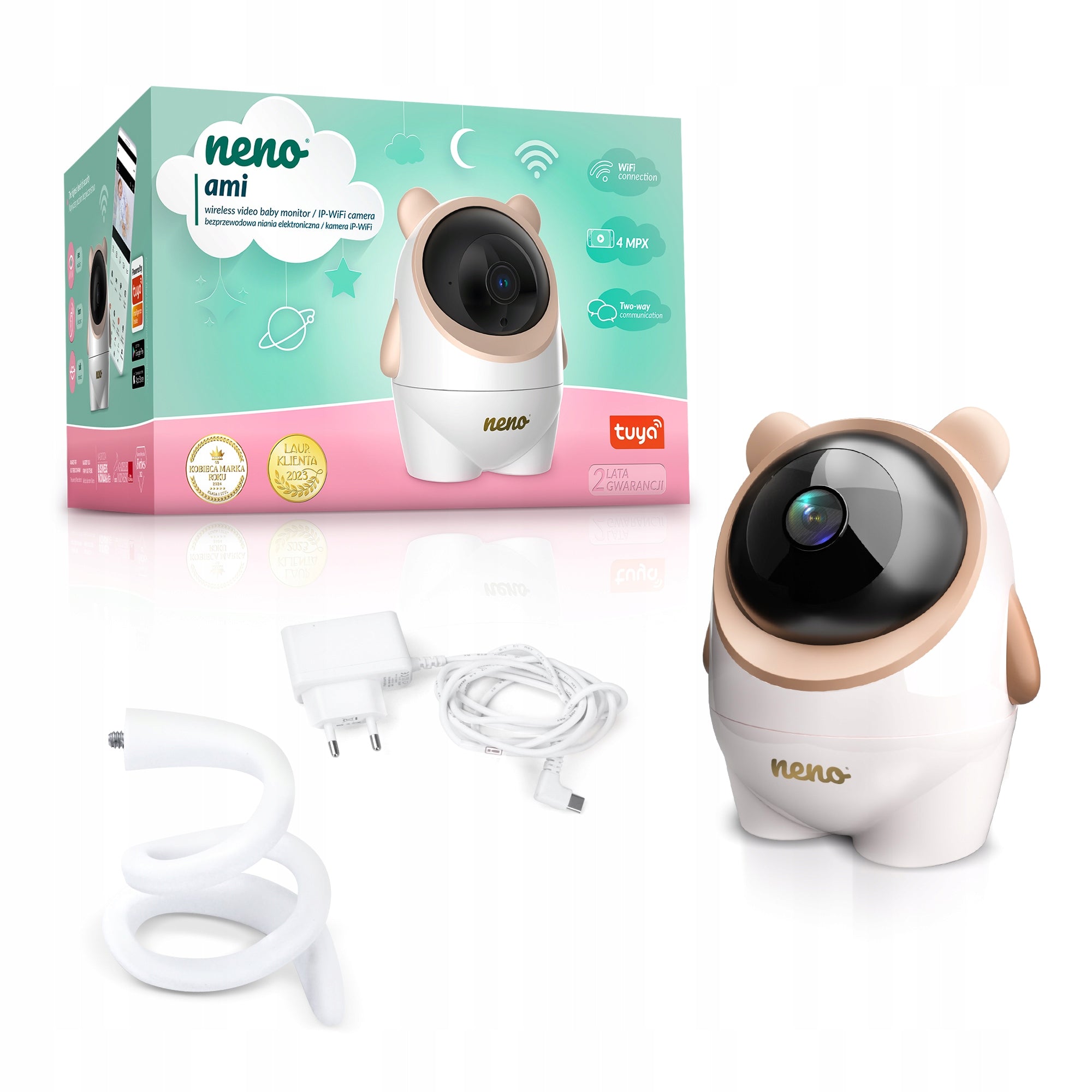 2X NENO Ami wireless baby monitor IP
