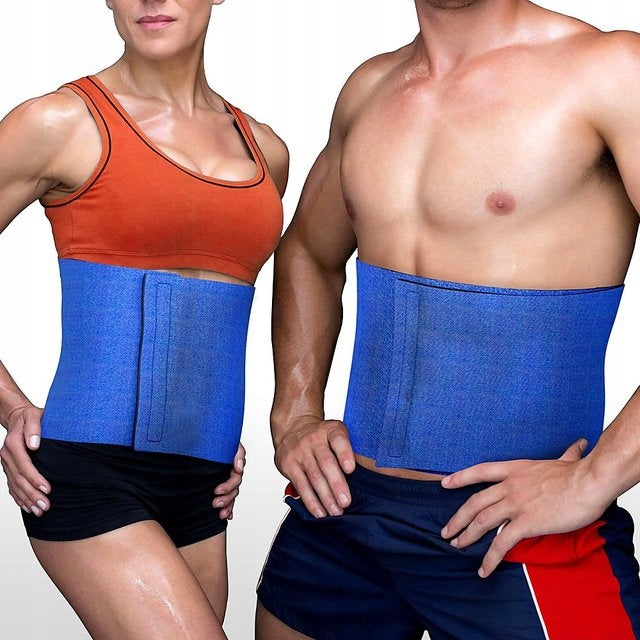 2X NEOPRENE SLIMMING BELT FOR EXERCISE WIDE 30cm TRAINING bk DK 5 Manufacturer code DK 5063