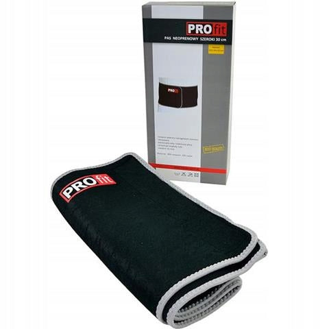2X NEOPRENE SLIMMING BELT FOR EXERCISE WIDE 30cm TRAINING bk DK 5 Size universal