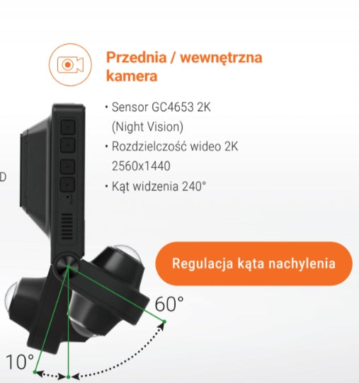 2X Navitel RS3 Duo Wide 2K/2"/240 Model RS3 Duo Wide