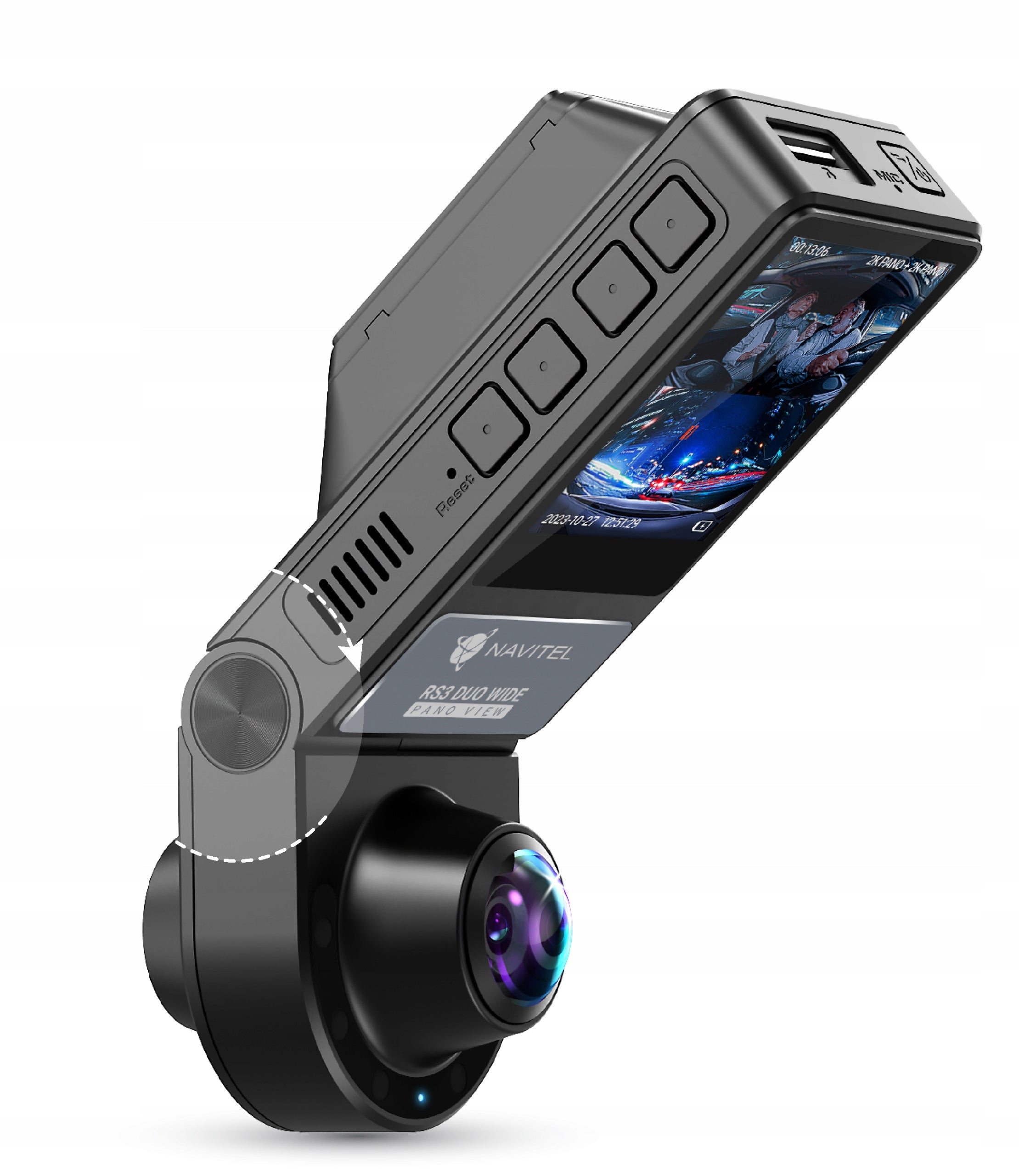 2X Navitel RS3 Duo Wide 2K/2"/240
