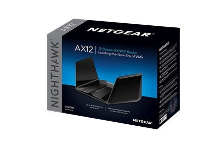 2X Netgear Nighthawk RAX120 Router (6000Mb/sa/b/g/n/ac/ax) Model Nighthawk AX12