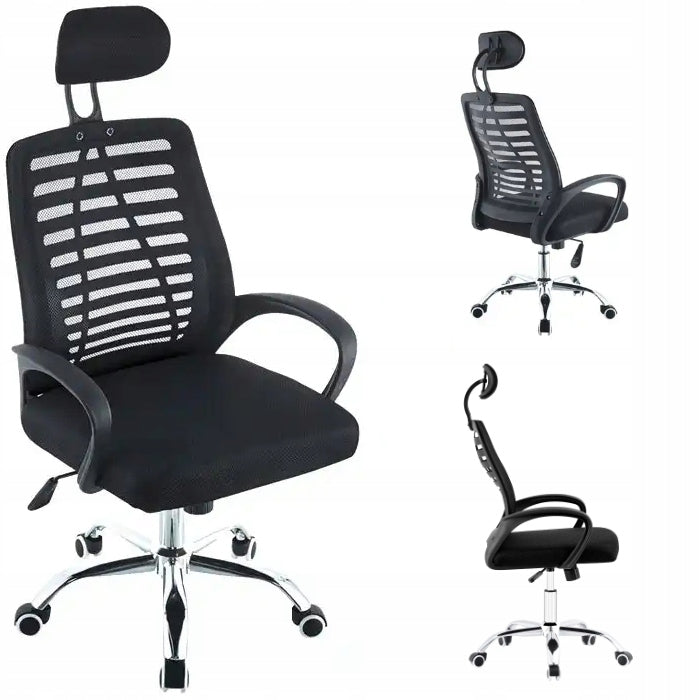 2X Office swivel chair 150kg black