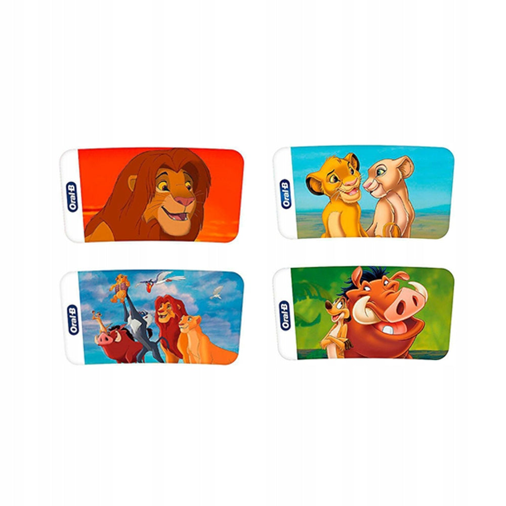 2X Oral-B Pro Kids Lion King 3+ Electric Toothbrush for Kids Kind toothbrush
