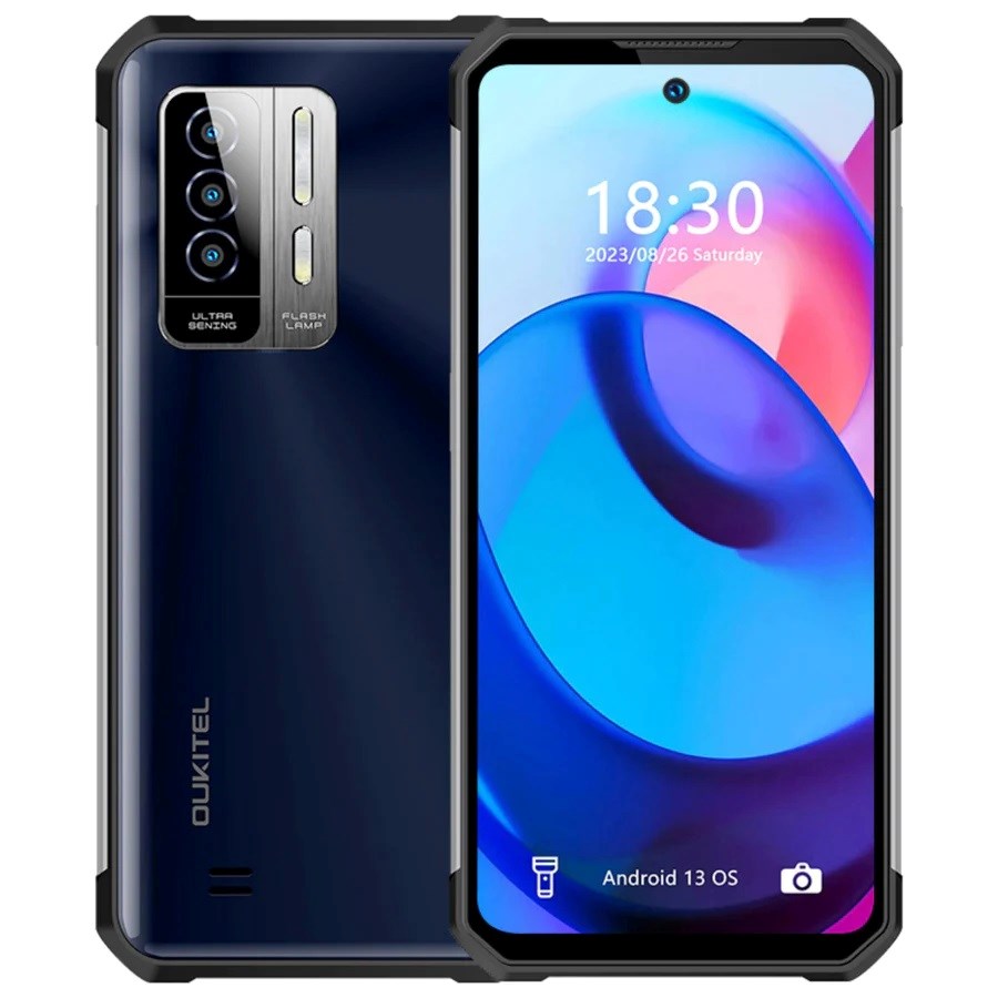 2X Oukitel WP27 12/256 GB, 8500 mAh, smartphone, black