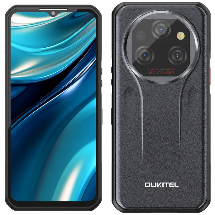 2X Oukitel WP39 5G 6+18/256GB, 11000mAh, smartphone, black
