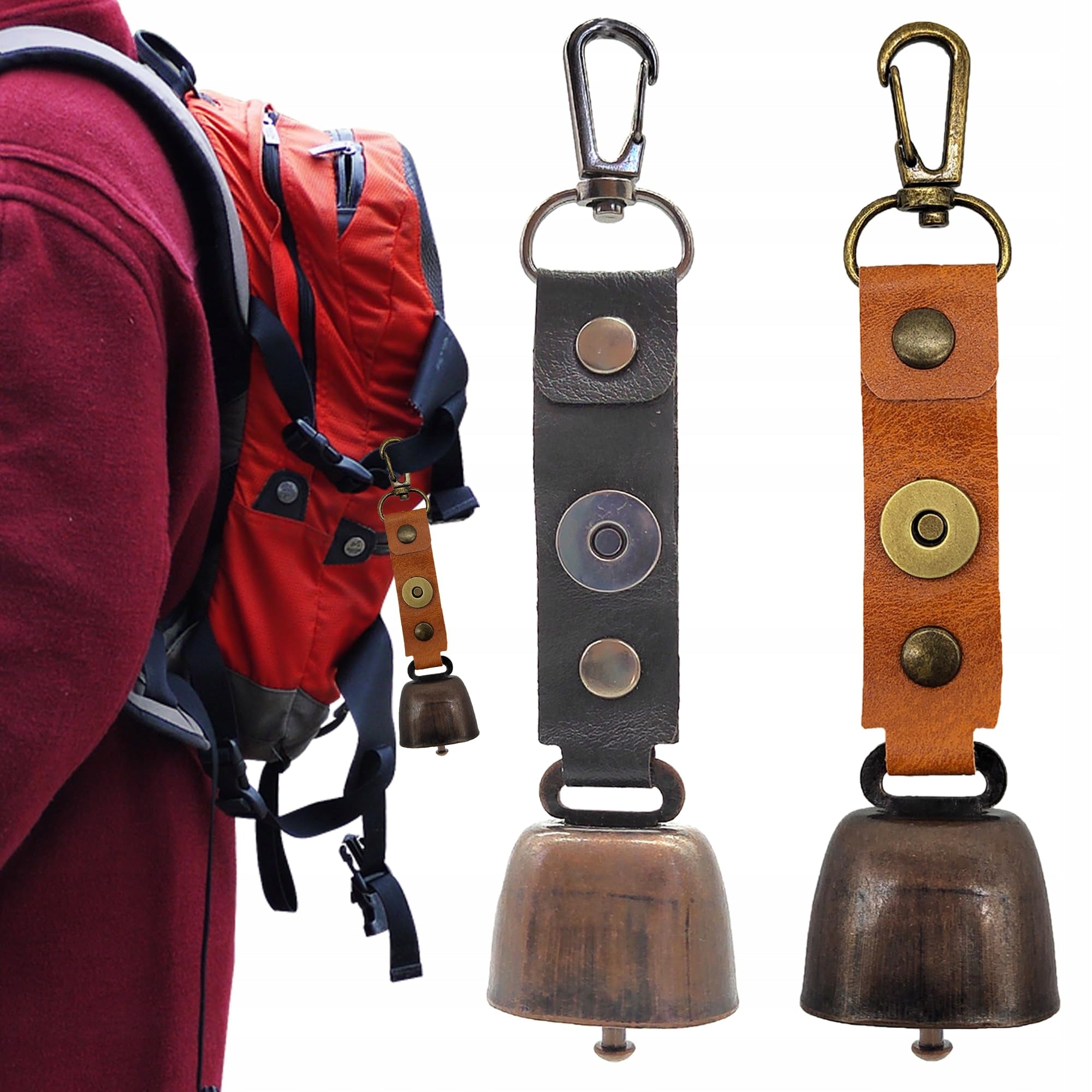 2X Outdoor Bear Driver|Camping Ambient Wind Chime Pendant Manufacturer code Dzwonki-2szt