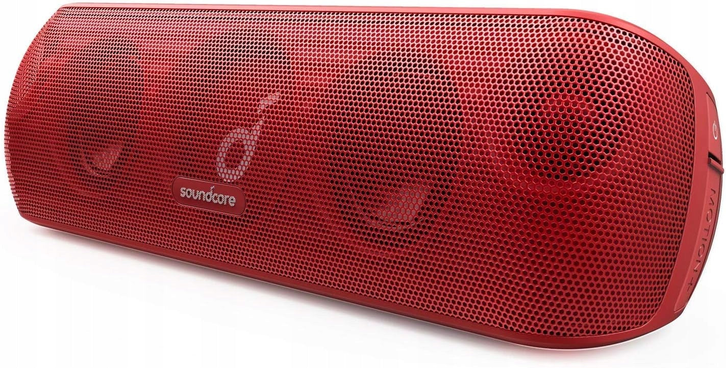 2X PORTABLE SPEAKER ANKER SOUNDCORE MOTION+ PLUS 30W IPX7 RED Brand Anker