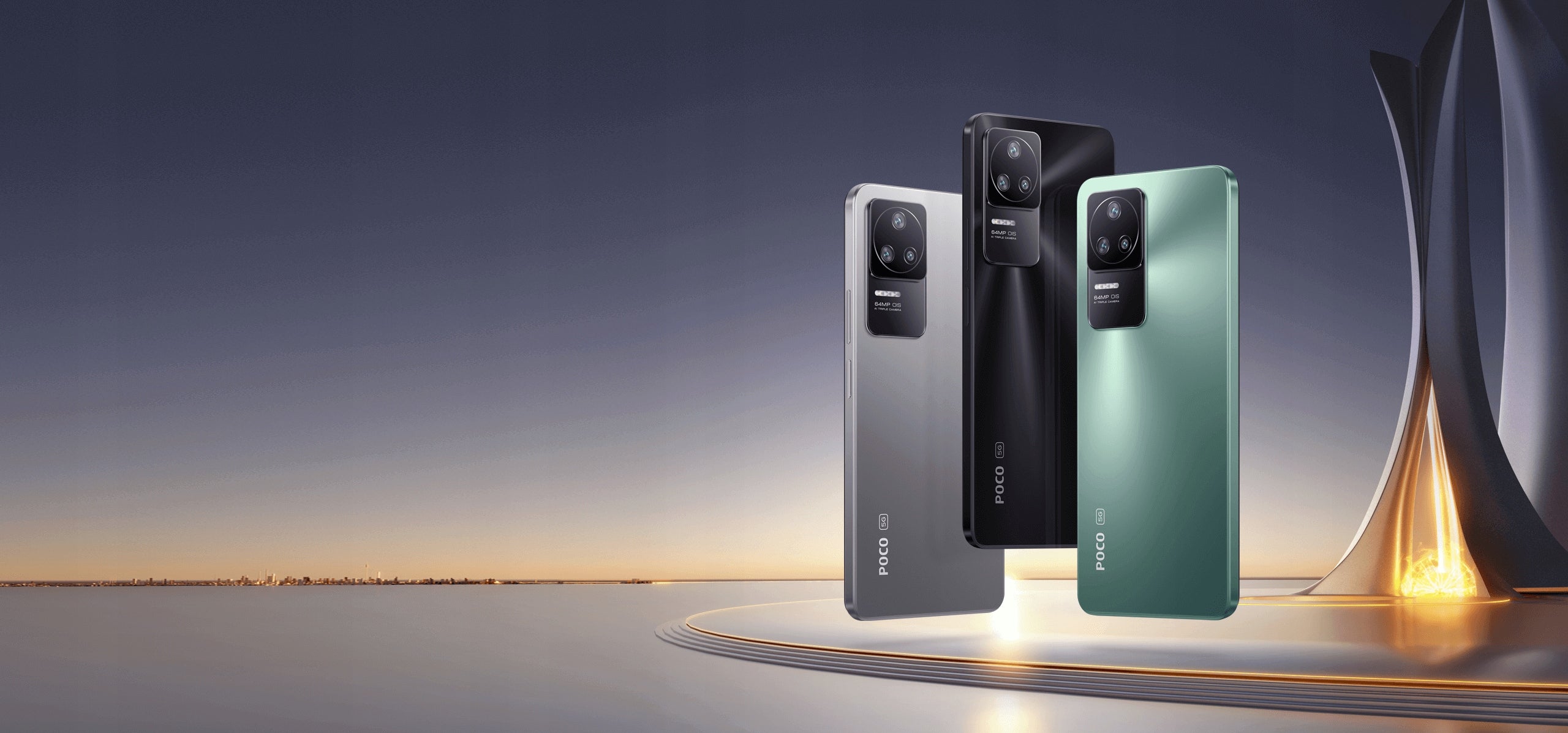 2X Poco F4 6GB/128GB, 4500 mAH, 5G, smartphone, black Brand POCO