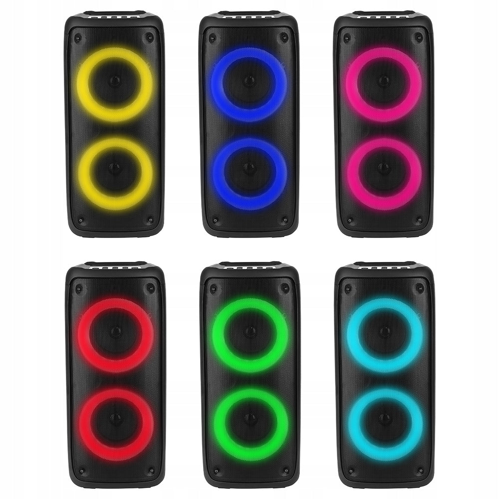 2X Portable Bluetooth Karaoke Speaker 1000W FUNBOX BT MT3181 Model Funbox BT MT3181