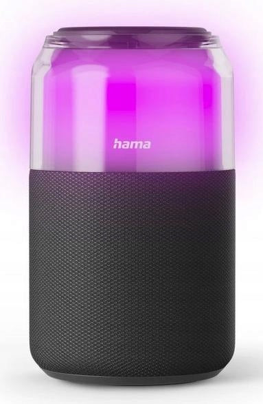 2X Portable Speaker HAMA Can Black Brand Hama