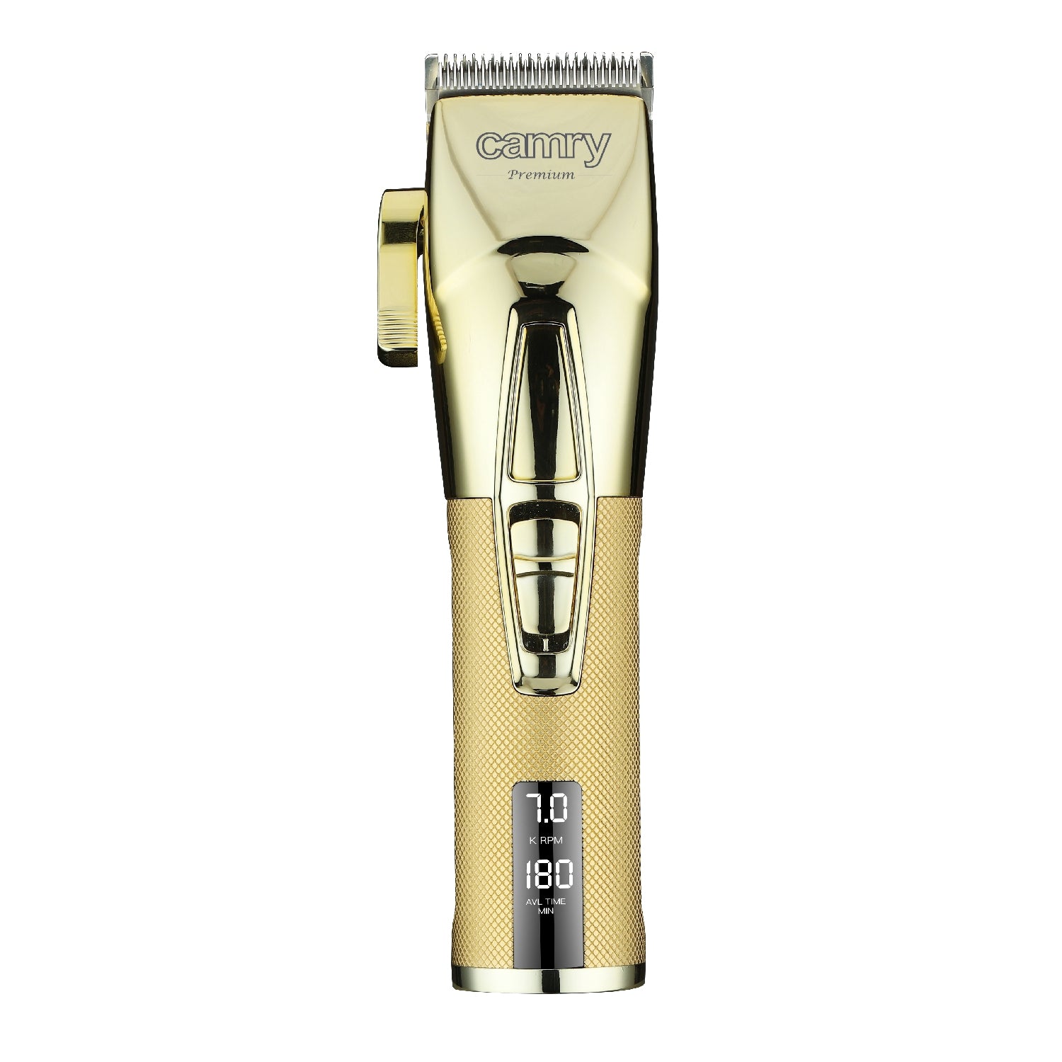 2X Professional Hair Clipper Men's 8 USB LCD Sockets Dominant color yellow/gold