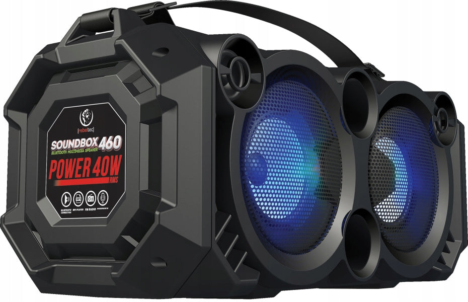 2X Rebeltec Bluetooth Speaker SoundBox 460 Model other