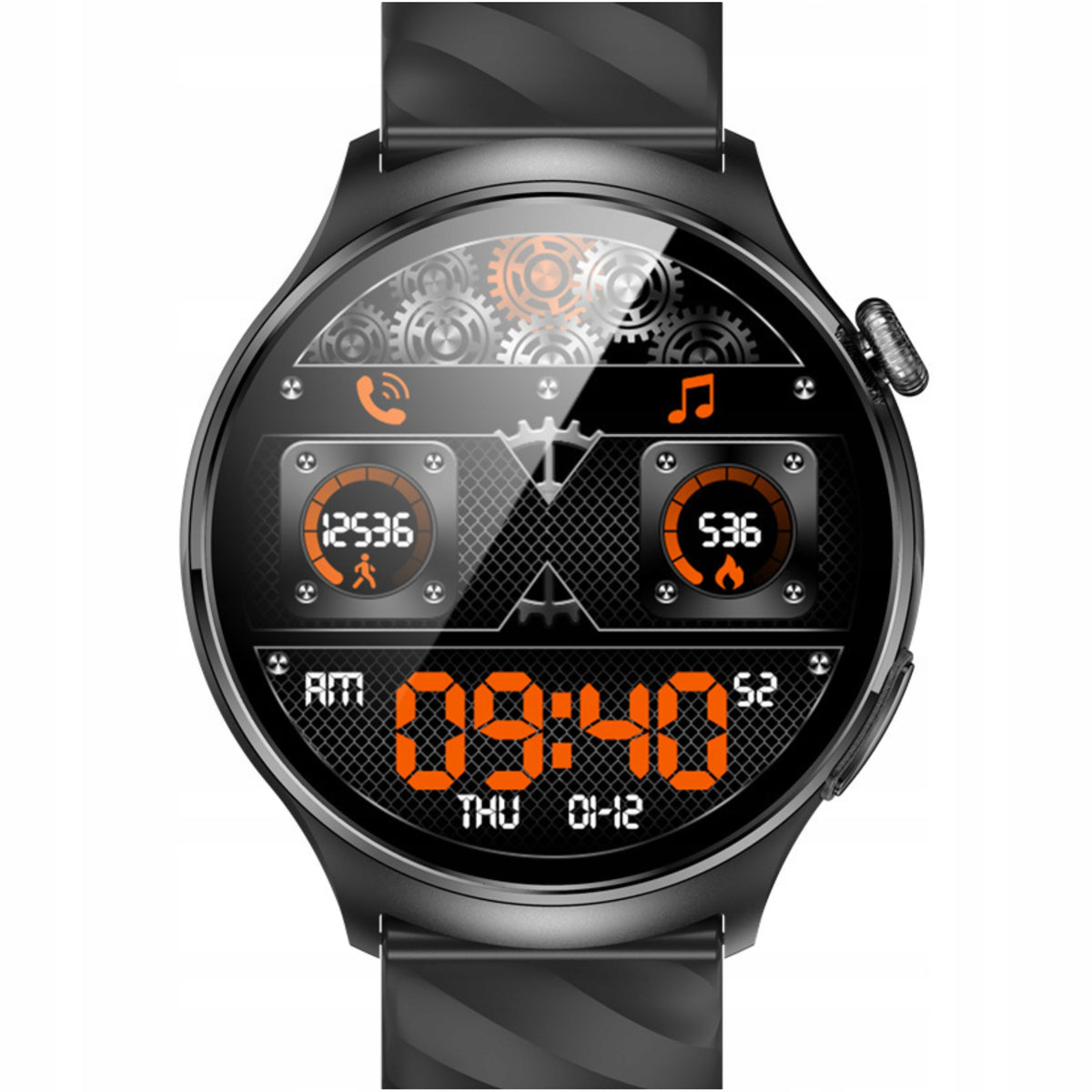 2X SMARTWATCH MEN'S WATCH CARDIOWATCH EKG HRV TALK SPORT PULSE MENU PL