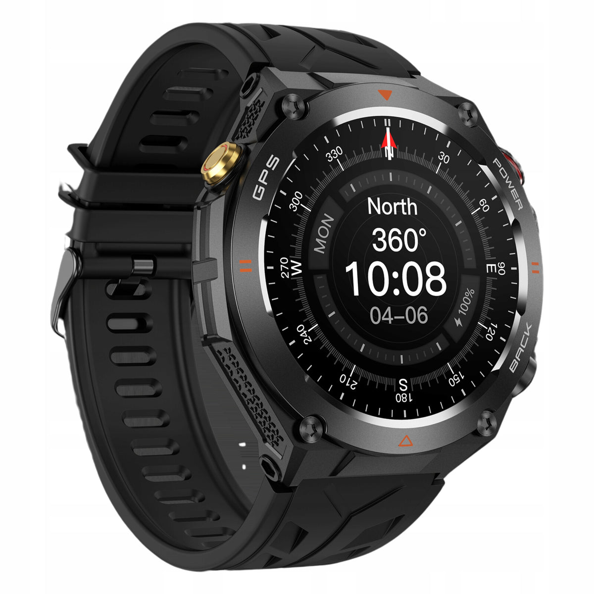 2X SMARTWATCH MEN'S WATERPROOF GPS SPORT SMART WATCH TALK PULSE BP MENU Model other