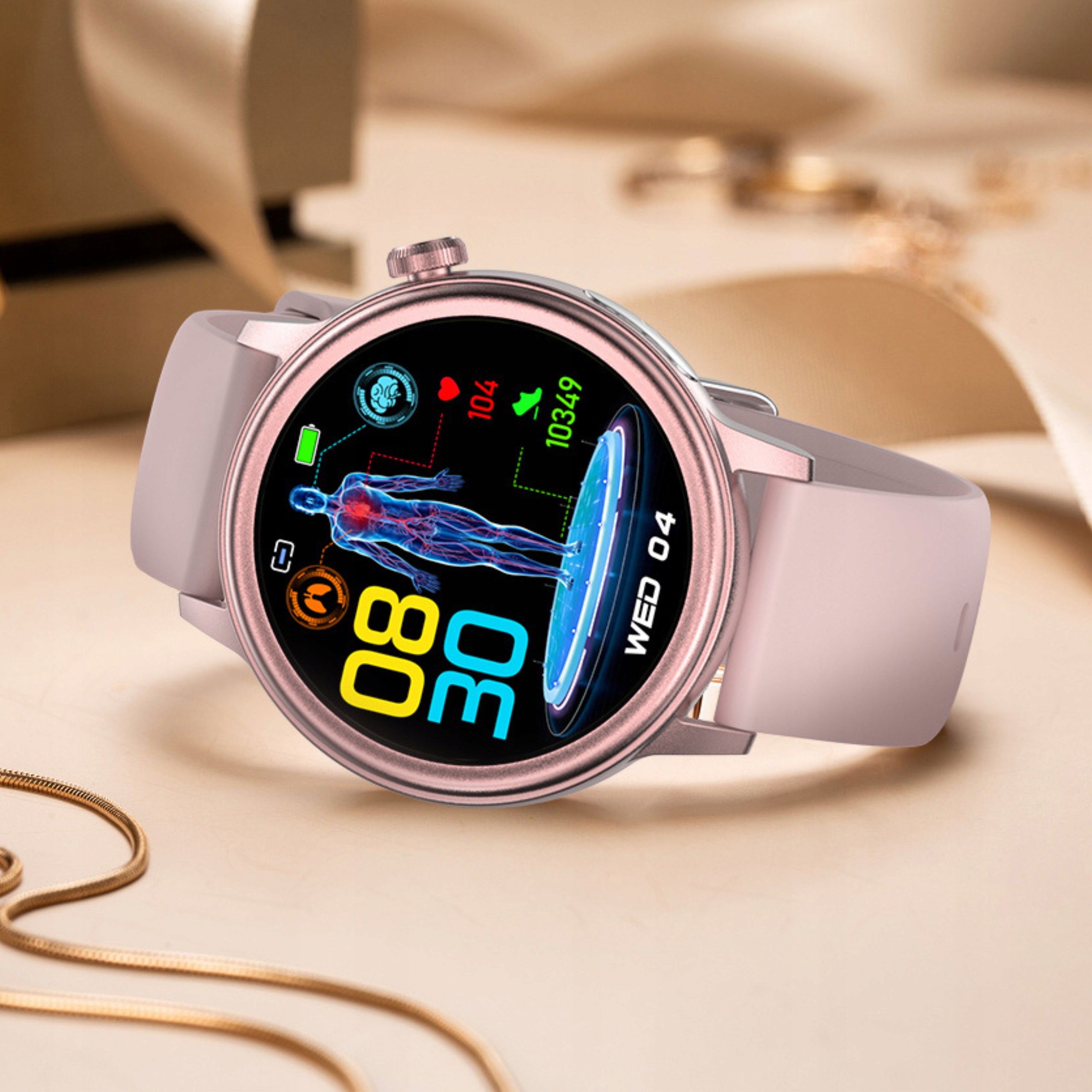 2X SMARTWATCH WATCH CARDIOWATCH EKG HRV PRESSURE HEART RATE TALK MENU POLS Model other