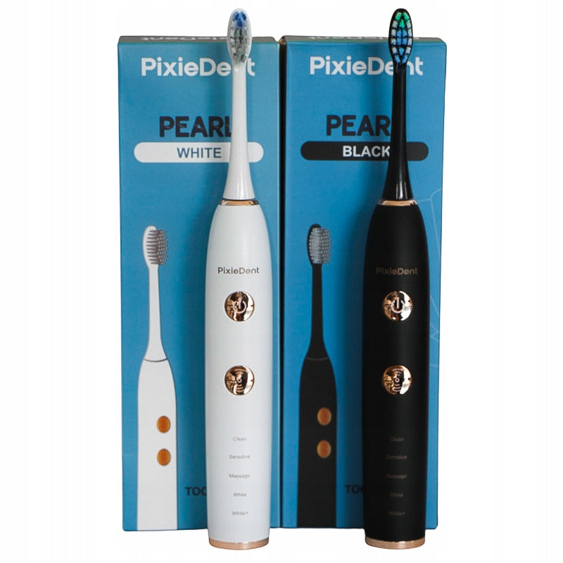 2X SONIC TOOTHBRUSH 4 TIPS WHITENING POLISHING KIT Rotation type pulsar
