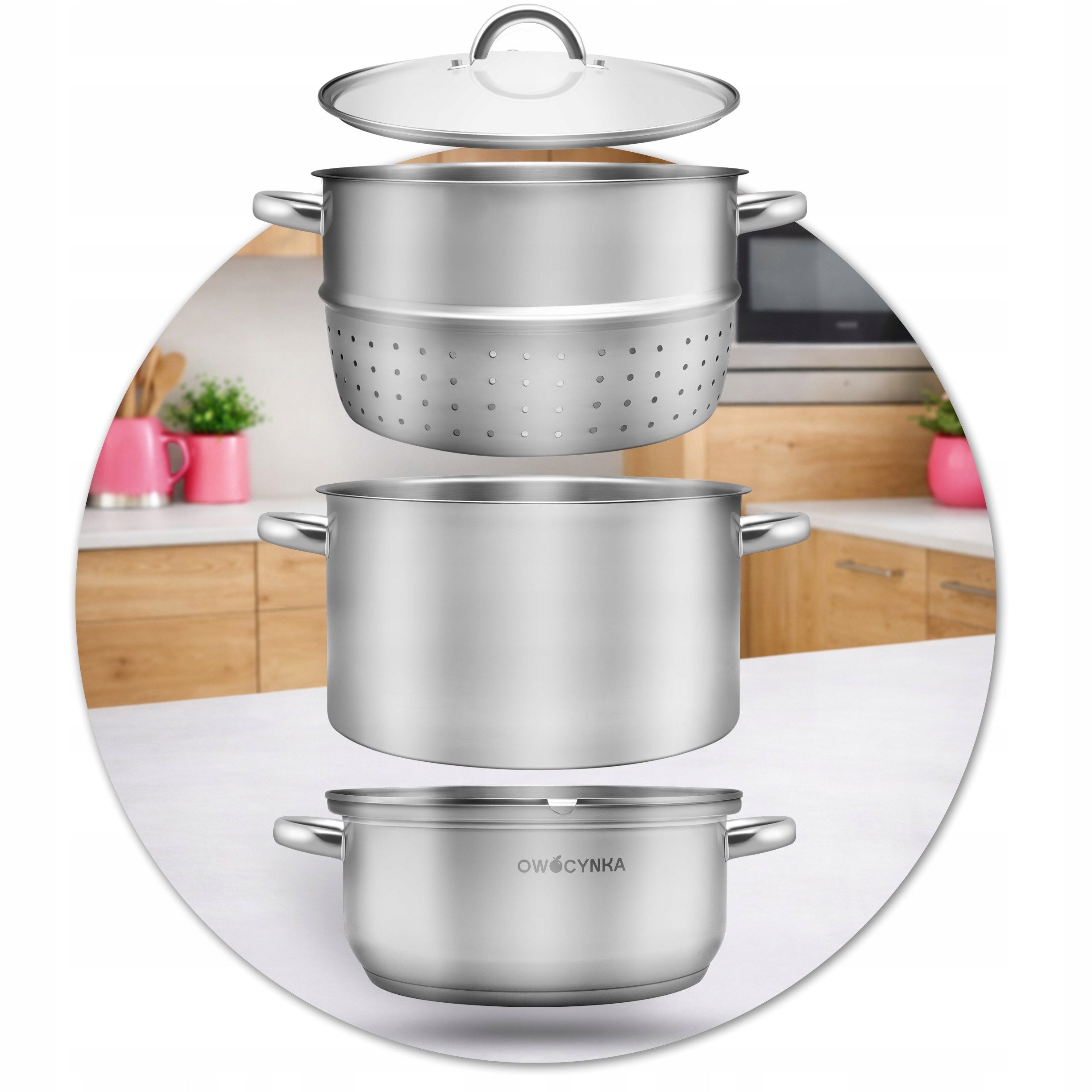 2X STEAM JUICER 8L STAINLESS STEEL INDUCTION GAS FUNNEL HOSE Brand no brand