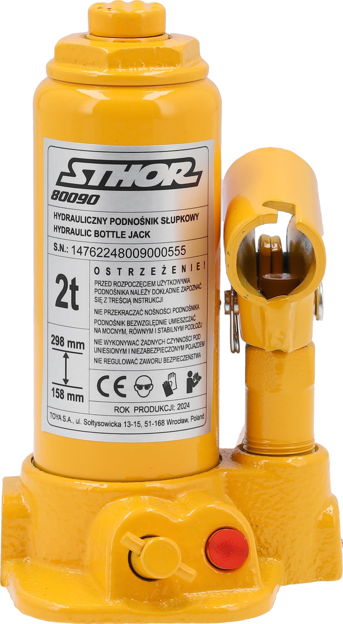 2X STHOR HYDRAULIC PISTON LIFT 2T