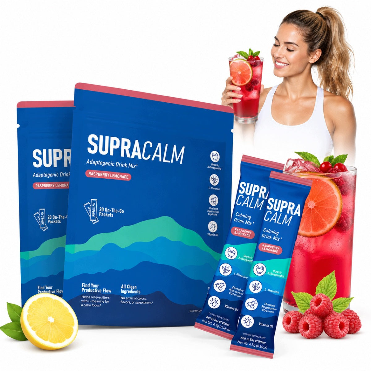 2X STRESS REDUCING ELECTROLYTE SUPPLEMENT HELPS REDUCE ANXIETY
