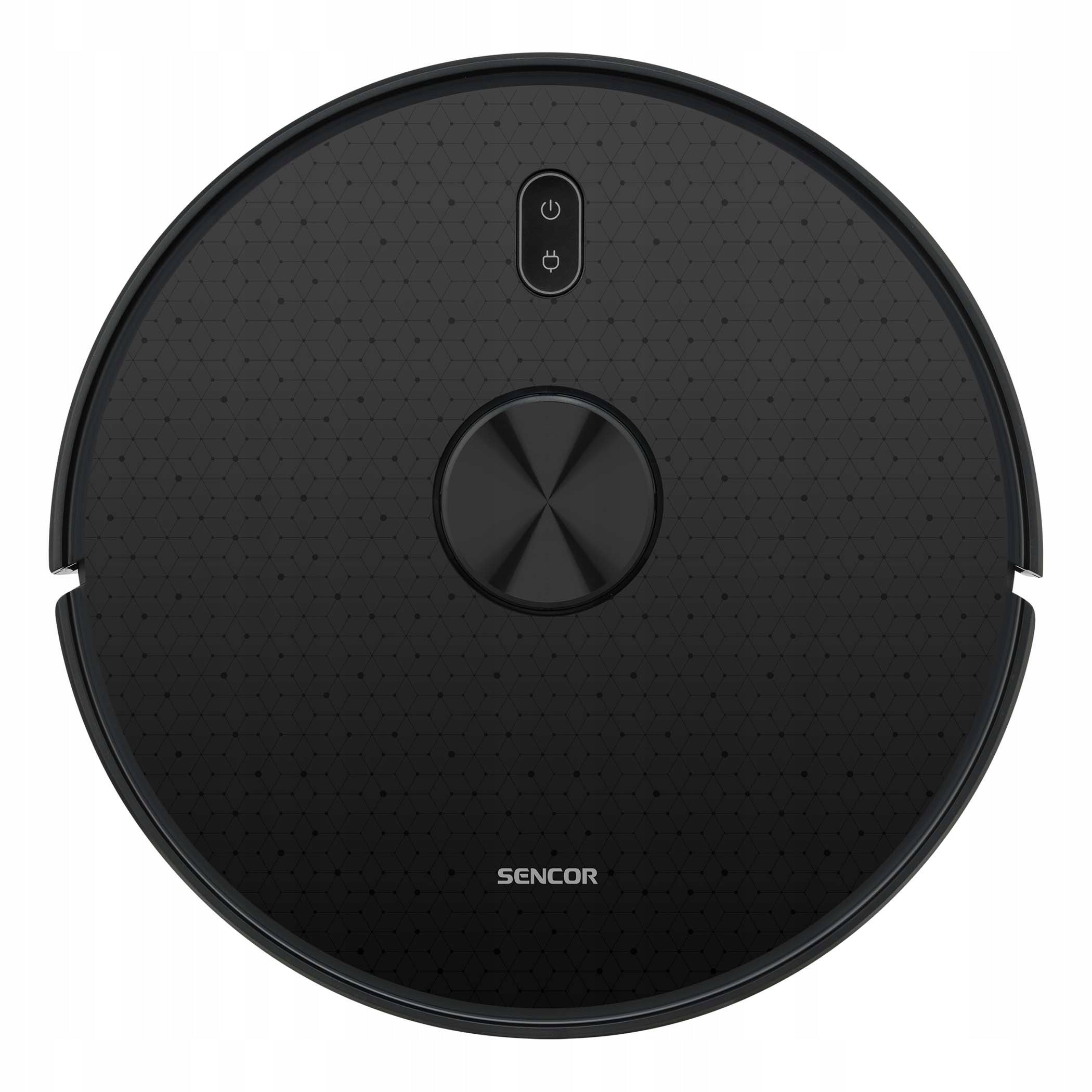 2X Sencor SRV 9185BK, robotic vacuum cleaner, black Dominant color black