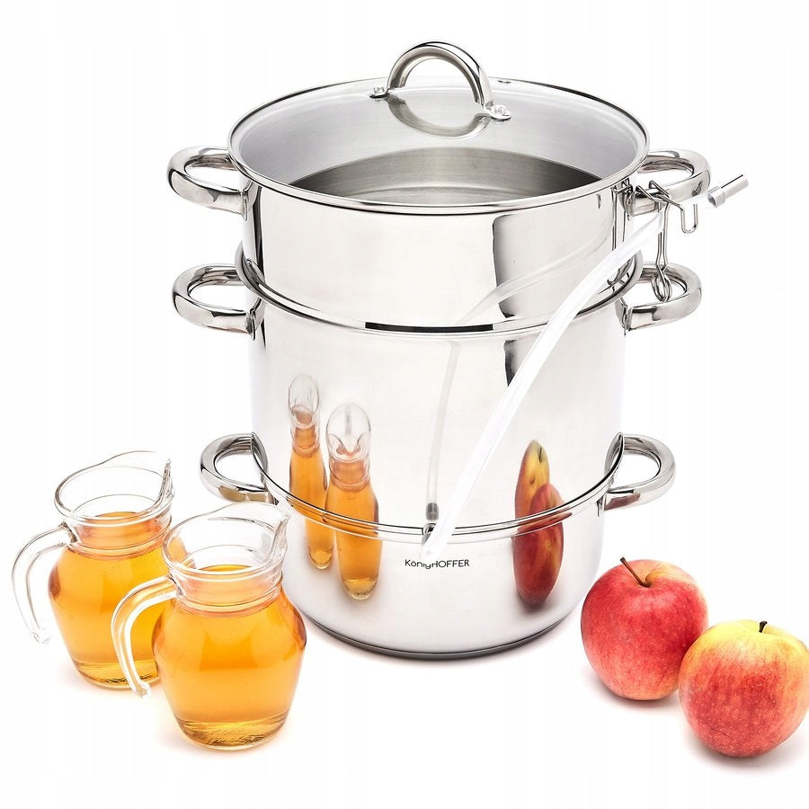 2X Set JUICER Steel JUGS Pot INDUCTION JUICE GAS Konighoffer