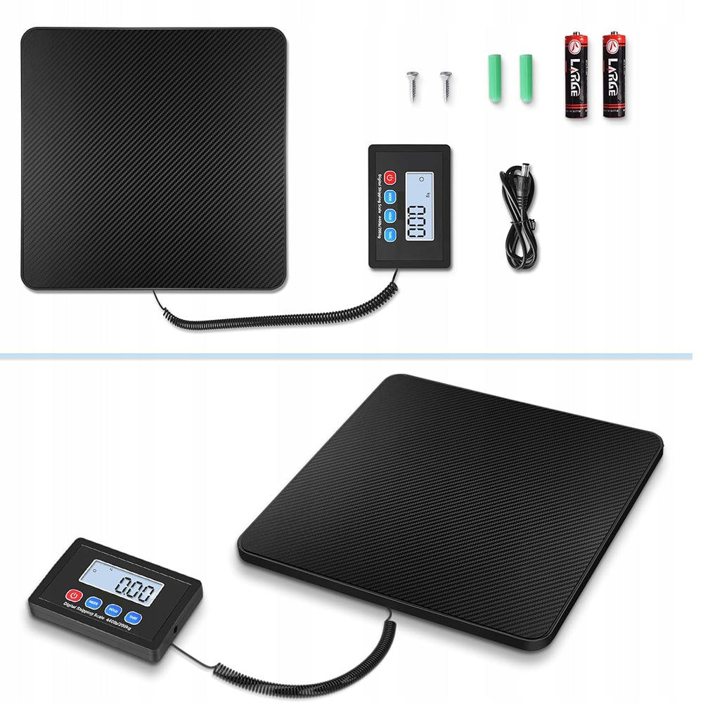 2X Shipping Scale Digital Postal Scale 440 Pounds 30.7*30.7 Pack AC/DC L